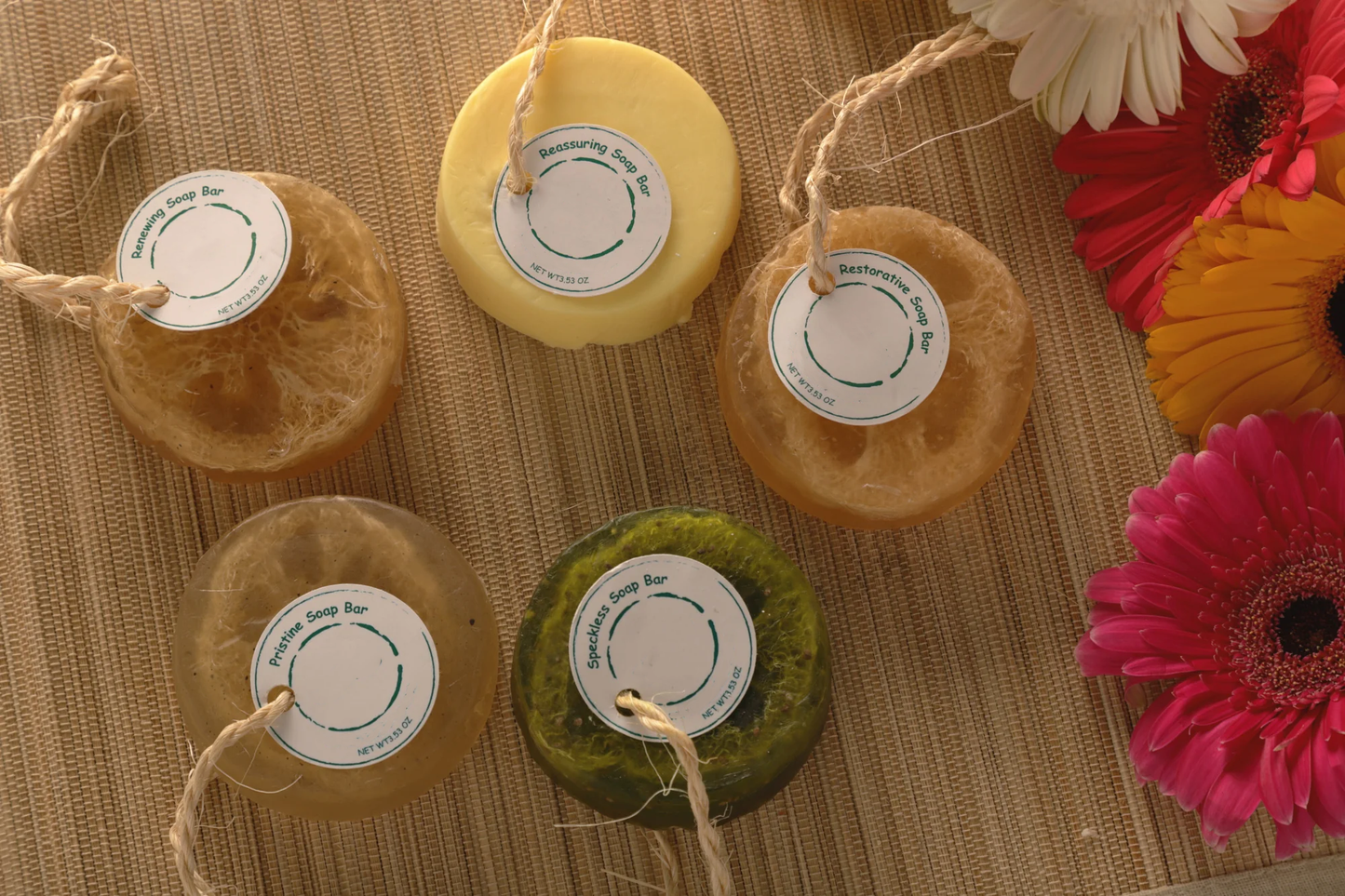 Artisanal Soap Collection – 5-Piece Glow Ritual Set