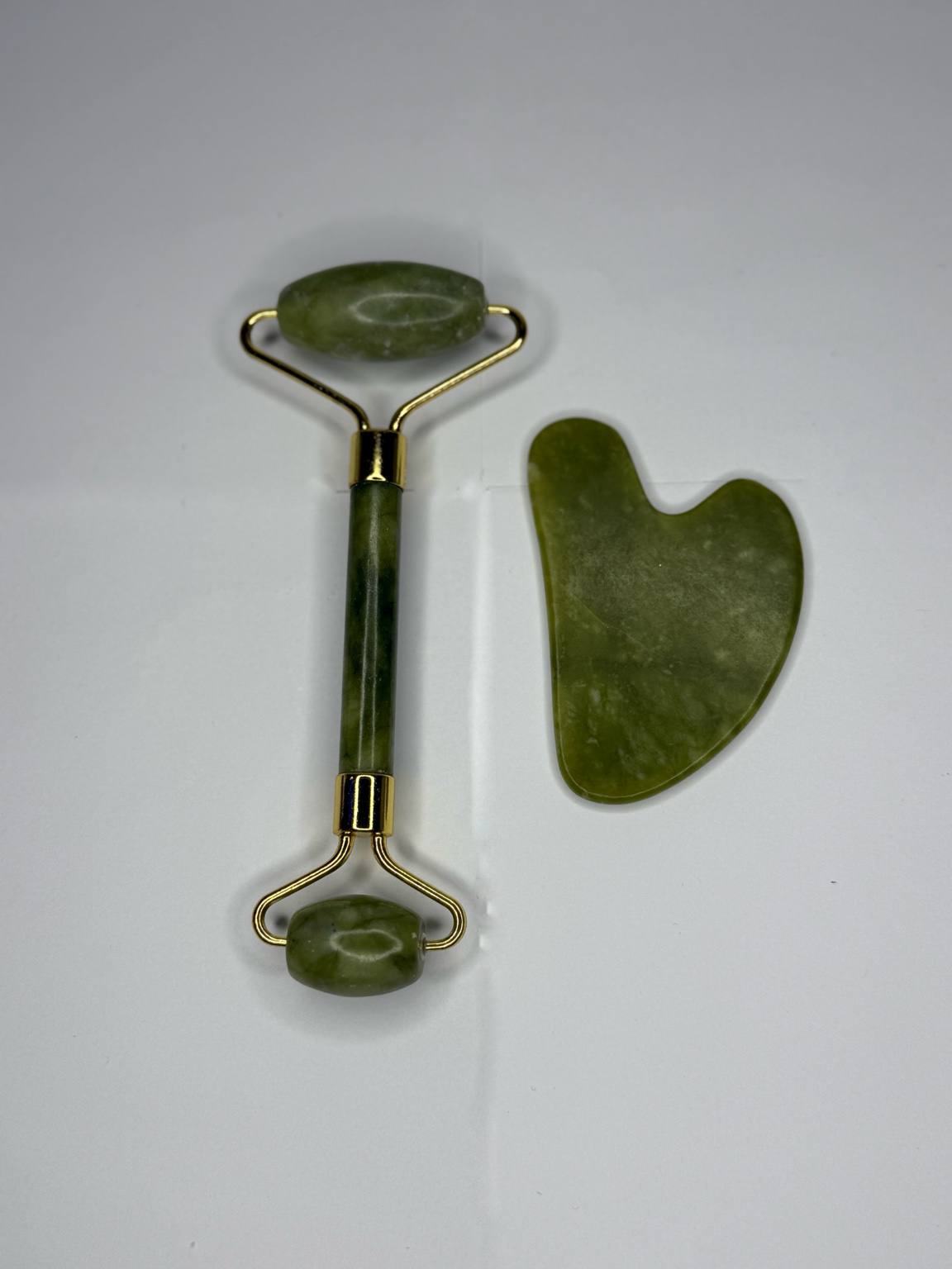 π Jade Roller & Gua Sha Set β Sculpt & Glow