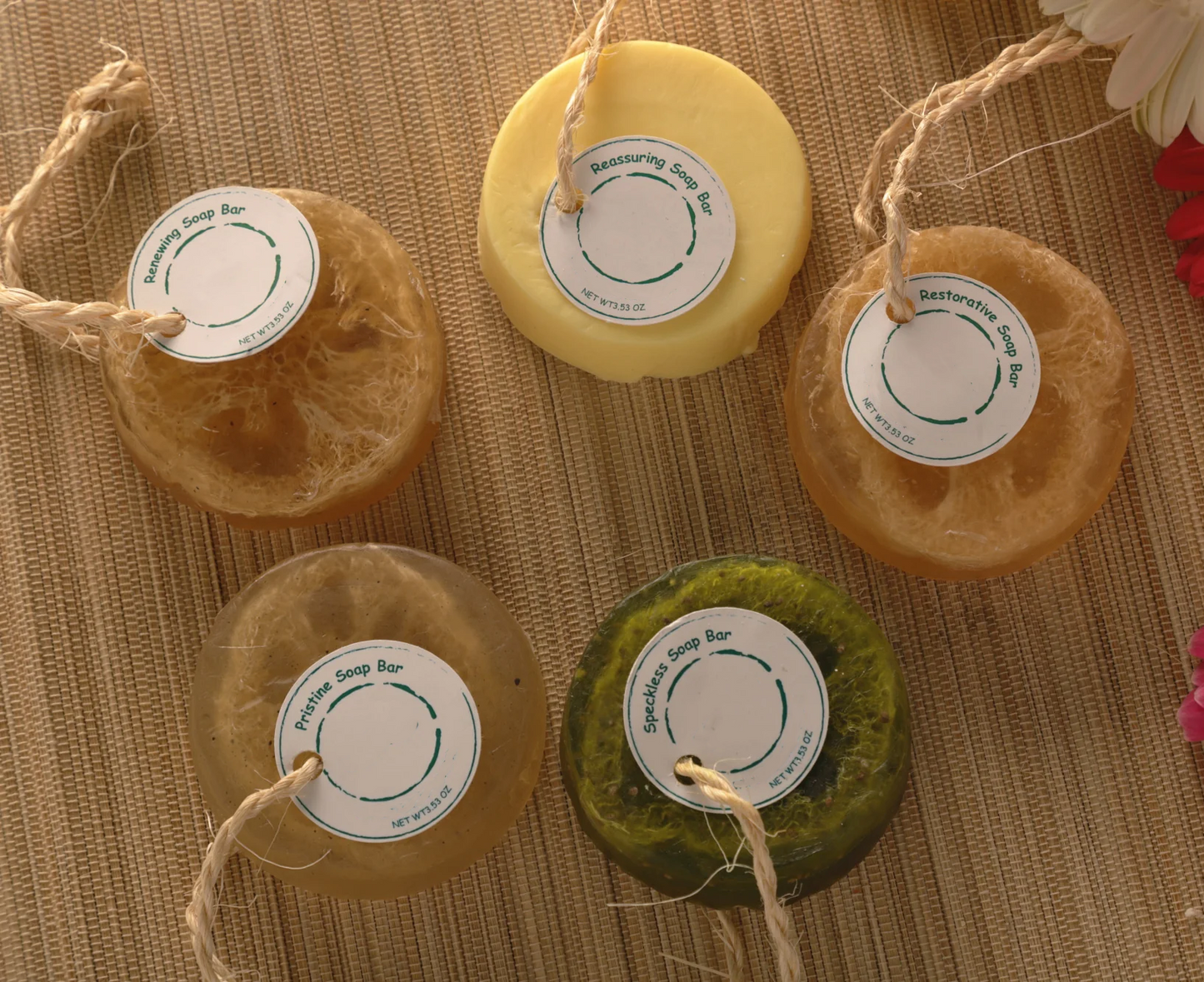 Artisanal Soap Collection – 5-Piece Glow Ritual Set